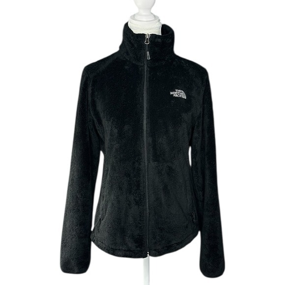 The North Face Jackets & Blazers - The North Face Osito 2‎ Black Full Zip High Pile Fleece Jacket Womens Small C782